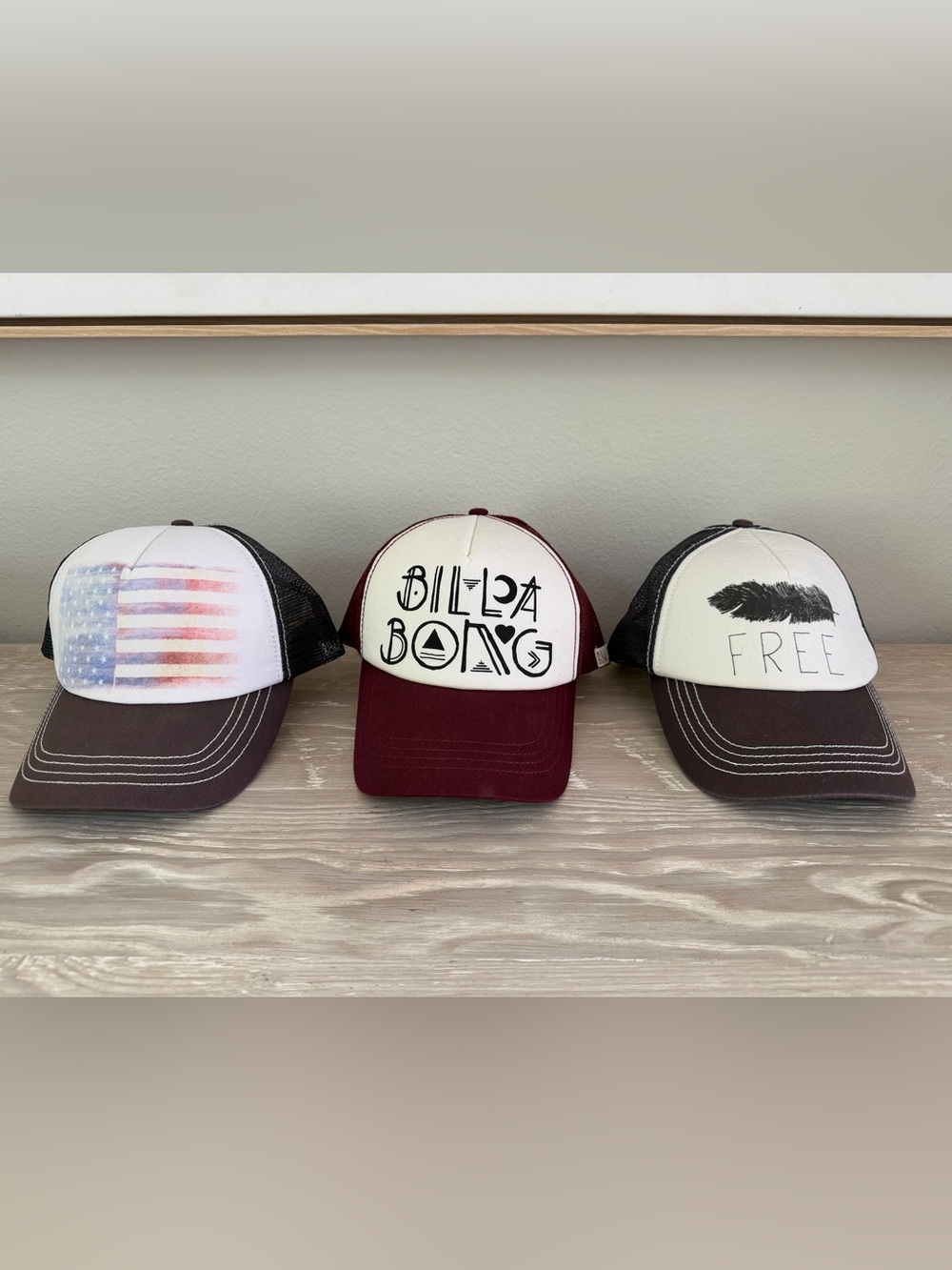 Women’s Baseball Hats - 3 Hats